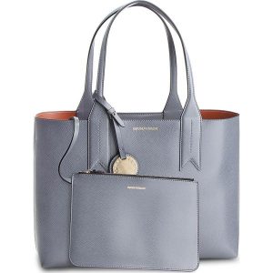 Torebka EMPORIO ARMANI - Y3D081 YH15A 82778 Stone/Curcuma. Szare torebki klasyczne marki Emporio Armani, ze skóry ekologicznej. Za 689,00 zł.