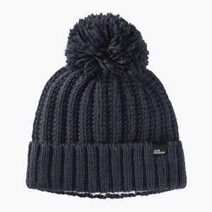 Czapka zimowa damska Jack Wolfskin Highloft Knit. Niebieskie czapki Jack Wolfskin, bez wzorów, z dzianiny. Za 149,99 zł.