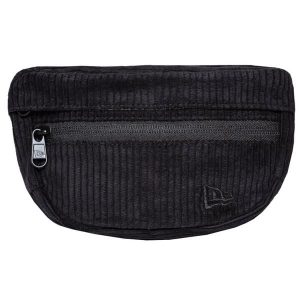Saszetka na ramię New Era Corduroy Small Waist Bag pojemność 1 L. Czarne nerki i saszetki New Era, bez wzorów, z bawełny. Za 109,99 zł.