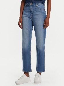 Lee Jeansy Carol 112355263 Niebieski Straight Fit. Niebieskie jeansy Lee, bez wzorów, z bawełny. Za 269,99 zł.