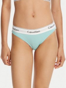 Calvin Klein Underwear Figi klasyczne 0000F3787E Zielony. Zielone figi Calvin Klein Underwear, bez wzorów, z bawełny. Za 69,99 zł.