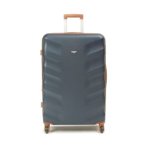 Walizka duża Semi Line. Niebieskie walizki Semi-line, bez wzorów, duże. Za 279,99 zł.