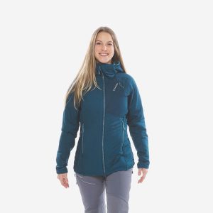 Kurtka alpinistyczna damska Simond Alpinism. Niebieskie kurtki SIMOND, m, bez wzorów, z materiału, bez kaptura. Za 299,99 zł.