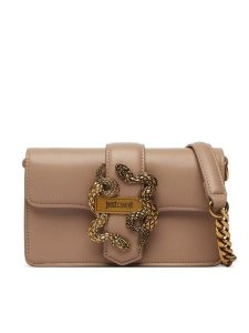Just Cavalli Torebka 81RA5PA2 ZSA89 Brązowy jasny. Brązowe torebki klasyczne Just Cavalli, bez wzorów, ze skóry, bez dodatków. Za 689,99 zł.
