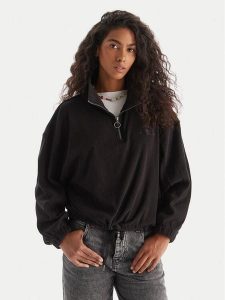 Billabong Bluza EBJKT00115 Czarny Regular Fit. Czarne bluzy Billabong, l, bez wzorów, z syntetyku, bez kaptura. Za 239,99 zł.