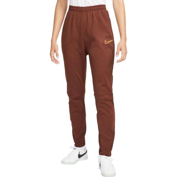 Spodnie Sportowe damskie Nike TF Academy Pant. Brązowe spodnie dresowe Nike, l, bez wzorów. Za 142,97 zł.