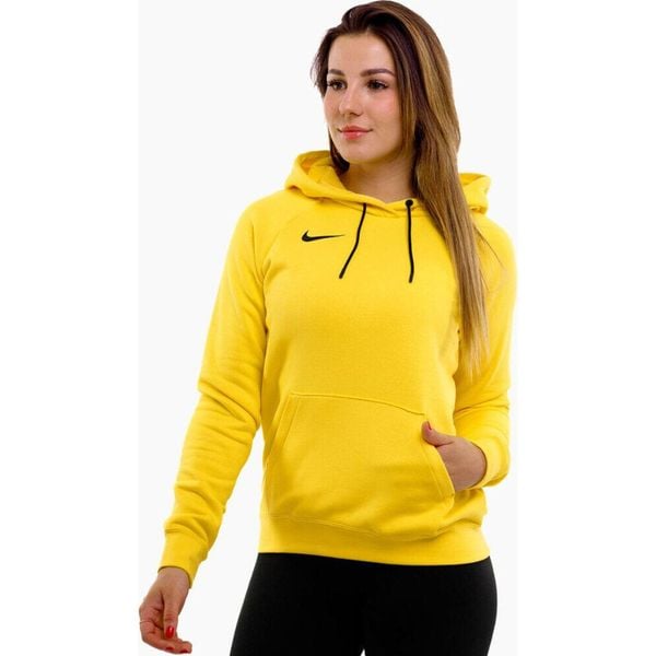Bluza sportowa damska Nike Park 20 Hoodie. Żółte bluzy Nike, bez wzorów, bez kaptura. Za 198,00 zł.