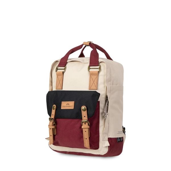 Plecak na laptopa Doughnut Macaroon Reborn III Series - stone x wine. Brązowe plecaki Doughnut. Za 245,99 zł.