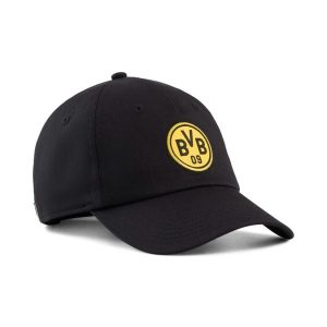 Czapka PUMA Borussia Dortmund. Czapki Puma, bez wzorów, z bawełny, street. Za 99,99 zł.
