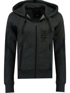 Geographical Norway Bluza "Gosepha" w kolorze czarnym rozmiar: S. Czarne bluzy Geographical Norway, s, bez wzorów, bez kaptura. Za 117,17 zł.