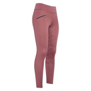 Damskie legginsy jeździeckie z pełną przyczepnością Easy Rider Dietse Winter. Czerwone legginsy EASY RIDER, bez wzorów, z materiału, z podwyższonym stanem. Za 363,50 zł.