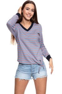 BLUZA MUSTANG DAMSKA Bea V Fancy 1009857 11771. Fioletowe bluzy Mustang, s, bez wzorów, bez kaptura. W wyprzedaży za 59,99 zł.