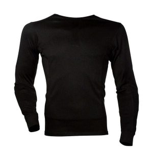 Bluza PERCUSSION Megadry. Czarne bluzy PERCUSSION, bez wzorów, bez kaptura. Za 152,00 zł.