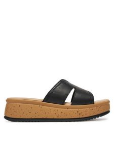 Lasocki Klapki ARC-4883-02 Czarny. Czarne klapki Lasocki, bez wzorów, ze skóry, bez obcasa. Za 89,99 zł.