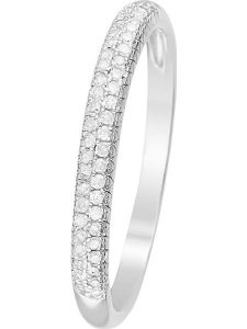 CARATELLI Złoty pierścionek "Alliance Foch" z diamentami rozmiar: 50. Szare pierścionki CARATELLI, z diamentem, złote. Za 1 122,99 zł.