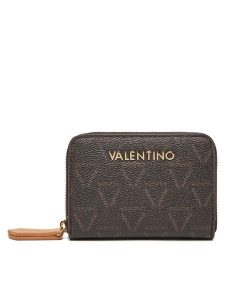 Valentino Portfel VPS8GT137 Khaki. Brązowe portfele Valentino, bez wzorów, ze skóry. Za 149,99 zł.