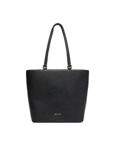 JENNY Torebka MJT-C-002-04 Czarny. Czarne torebki klasyczne Jenny, bez wzorów, z materiału, bez dodatków. Za 139,99 zł.