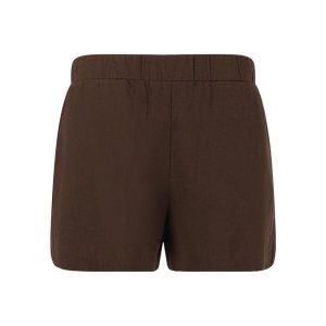 Szorty damskie Athlecia Resort. Brązowe szorty Athlecia, bez wzorów, eleganckie. Za 181,00 zł.