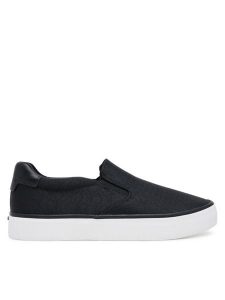 Calvin Klein Tenisówki Vulc Slip On - Jacq HW0HW02411 Czarny. Czarne trampki Calvin Klein, bez wzorów, ze skóry, bez zapięcia. Za 309,99 zł.