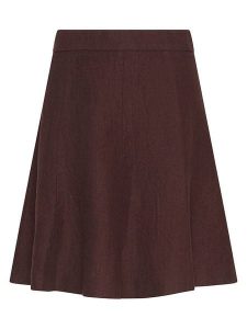 MOSS COPENHAGEN Spódnica "Naira Claritta" w kolorze brązowym rozmiar: S. Brązowe spódnice Moss Copenhagen, na co dzień, s, bez wzorów, ze lnu, midi. Za 169,95 zł.