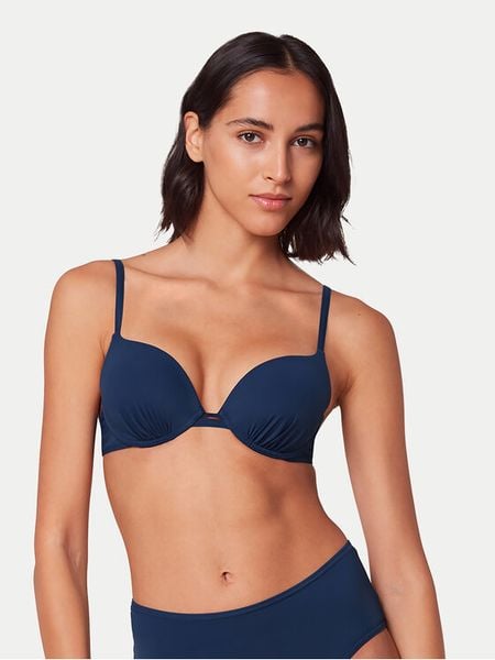 Triumph Góra od bikini Summer Mix & Match 10214740 Granatowy. Niebieskie bikini Triumph, bez wzorów, z syntetyku. Za 91,80 zł.