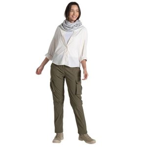 Szalik Nosilife Unisex Dla Dorosłych Infinity II W Paski. Brązowe szaliki Craghoppers, bez wzorów, z bawełny. Za 108,99 zł.