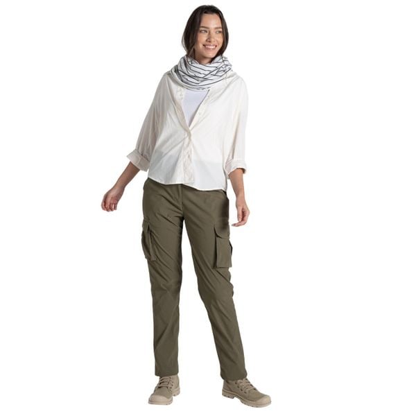 Szalik Nosilife Unisex Dla Dorosłych Infinity II W Paski. Brązowe szaliki Craghoppers, bez wzorów, z bawełny. Za 108,99 zł.