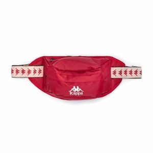 Saszetka na biodra Kappa Anais Authentic. Czerwone nerki i saszetki Kappa, bez wzorów. Za 165,50 zł.