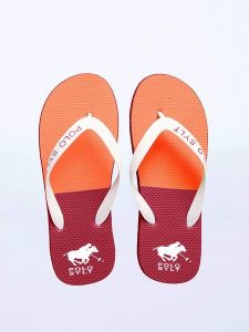 Polo Sylt Japonki w kolorze bordowym rozmiar: 40/41. Czerwone klapki Polo Sylt, bez wzorów, bez obcasa. Za 43,88 zł.