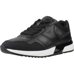 Buty GUESS FLFMIC ELE12 MICKAY Czarny. Czarne buty trekkingowe Guess, z syntetyku, bez zapięcia. Za 555,10 zł.