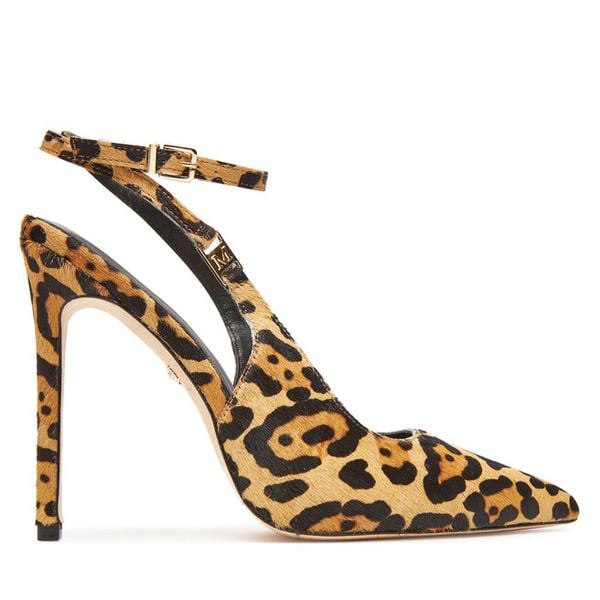 Szpilki Marciano Guess. Brązowe szpilki Marciano Guess, z aplikacjami, bez obcasa. Za 569,99 zł.