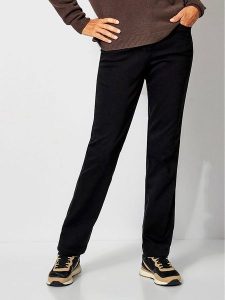 Rosner Dżinsy - Regular fit - w kolorze czarnym rozmiar: 48K. Czarne jeansy Rosner, bez wzorów, z podwyższonym stanem. Za 152,99 zł.