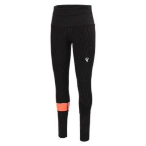 Legginsy damskie Macron Run FCC Clover Light. Brązowe legginsy MACRON, bez wzorów, z materiału. Za 271,40 zł.