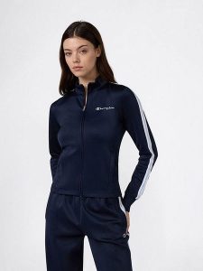 Champion Bluza w kolorze granatowym rozmiar: S. Niebieskie bluzy Champion, s, bez wzorów, z bawełny, bez kaptura. Za 135,49 zł.