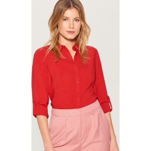 Klasyczna koszula - Czerwony. Koszule marki Mohito. Za 79,99 zł.