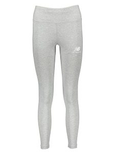New Balance Legginsy "Essentials Stacked" w kolorze szarym rozmiar: L. Szare legginsy New Balance, bez wzorów. Za 131,74 zł.