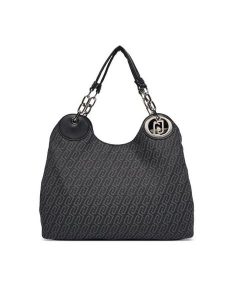 Liu Jo Torebka M SATCHEL AF6024 T378A Czarny. Czarne torebki klasyczne Liu Jo, bez wzorów, ze skóry, bez dodatków. Za 679,99 zł.