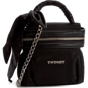 Torebka TWINSET - Mini Cecile AS7T7A Nero 00006. Czarne torebki wieczorowe marki Twinset. W wyprzedaży za 379,00 zł.
