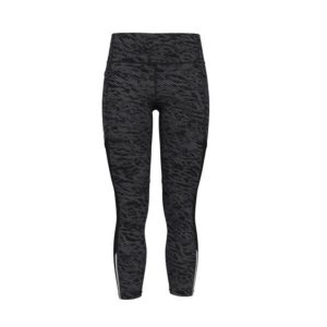Damskie legginsy do kostek Under Armour Fly Fast II. Czarne legginsy Under Armour, bez wzorów, z materiału. Za 312,50 zł.