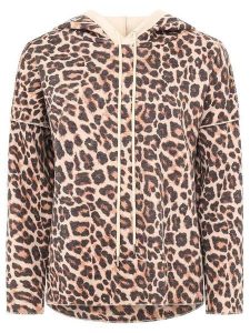 Zwillingsherz Bluza "Leo" w kolorze beżowo-brązowym rozmiar: S/M. Brązowe bluzy Zwillingsherz, m, bez wzorów, z kapturem. Za 184,02 zł.