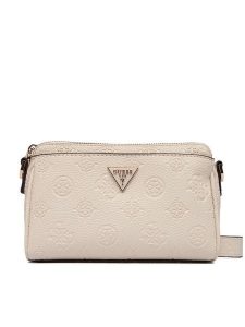 Guess Torebka Cresidia II Mini HWPD98 88720 Écru. Listonoszki Guess, z aplikacjami, ze skóry, bez dodatków. Za 549,99 zł.
