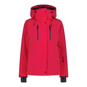 Kurtka narciarska damska CMP 34W3926. Czarne kurtki CMP, na zimę, bez wzorów, bez kaptura, narciarskie. Za 559,99 zł.