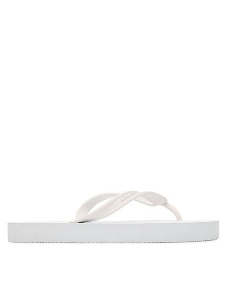 Armani Exchange Japonki XDQ010 XV700 K681 Biały. Białe klapki Armani Exchange, bez wzorów, z syntetyku, bez obcasa. Za 209,99 zł.