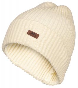 Trespass Dornan - Czapka unisex kremowa, rozmiar S/M. Białe czapki 2117 OF SWEDEN, bez wzorów, z materiału. Za 103,99 zł.