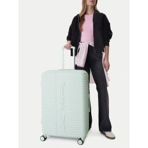 Walizka duża Reebok. Niebieskie walizki Reebok, bez wzorów, duże. Za 349,99 zł.