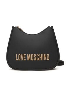 LOVE MOSCHINO Torebka JC4021PP0NKD0000 Czarny. Czarne torebki klasyczne LOVE MOSCHINO, bez wzorów, ze skóry, bez dodatków. Za 669,99 zł.