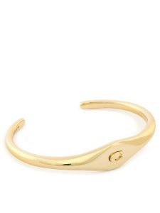 Coach Bransoletka 37541318 Złoty. Żółte bransoletki Coach, metalowe. Za 249,99 zł.