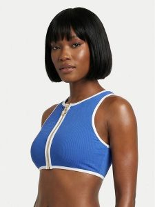 Seafolly Góra od bikini Beach Bound 31529-072 Niebieski. Niebieskie bikini Seafolly, bez wzorów, z syntetyku. Za 389,99 zł.