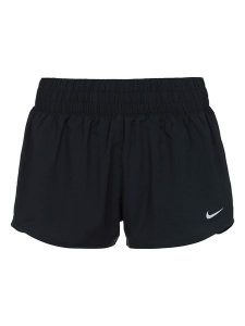 Nike Szorty sportowe w kolorze czarnym rozmiar: L. Czarne spodenki sportowe Nike, l, bez wzorów, ze skóry, outdoorowe, dri-fit (nike). Za 131,74 zł.