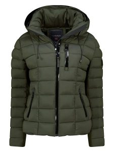 Geographical Norway Kurtka pikowana "Bastia" w kolorze khaki rozmiar: 3XL. Brązowe kurtki Geographical Norway, xl, bez wzorów, bez kaptura. Za 295,86 zł.